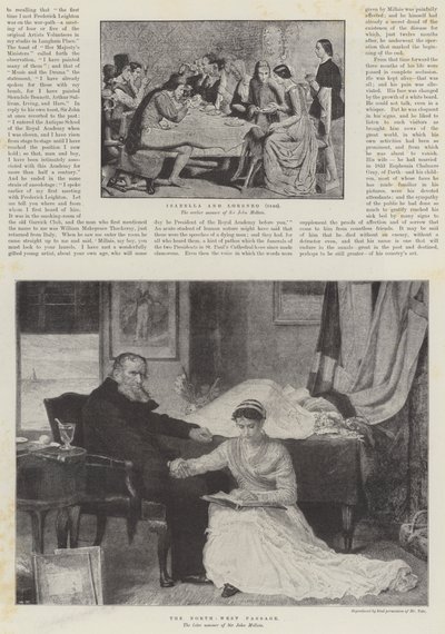Il Defunto Sir John Everett Millais da John Everett Millais